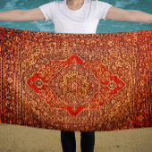 ペルシャの絨毯の外観no2 - Tabris ビーチタオル