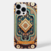 ペルシャの絨毯カラフル iPhoneケース (裏面)