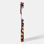 ペルシャの絨毯カラフル iPhoneケース (左側面)