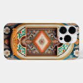 ペルシャの絨毯カラフル iPhoneケース (裏面横)