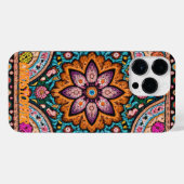 ペルシャの絨毯ヴィンテージ iPhoneケース (裏面横)