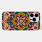 ペルシャの絨毯ヴィンテージ iPhoneケース (裏面横)