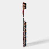 ペルシャの絨毯ヴィンテージ iPhoneケース (左側面)