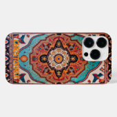 ペルシャの絨毯ヴィンテージ iPhoneケース (裏面横)