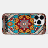 ペルシャの絨毯ヴィンテージ iPhoneケース (裏面横)