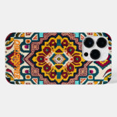 ペルシャの絨毯ヴィンテージ iPhoneケース (裏面横)