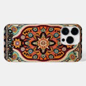 ペルシャの絨毯ヴィンテージ iPhoneケース (裏面横)