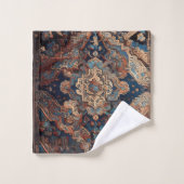 ペルシャの美しい古いパターンコレクシモダンョン バスタオルセット (ウォッシュタオル)