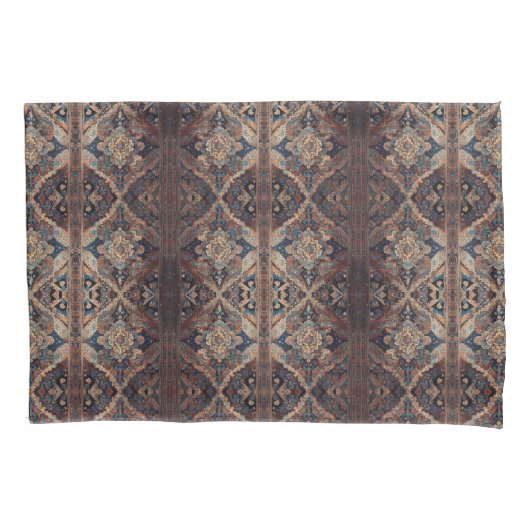 ペルシャの美しい古いパターンコレクシモダンョン 枕カバー (正面)