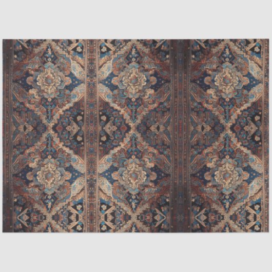 ペルシャの美しい古いパターンコレクシモダンョン 薄葉紙 (正面)