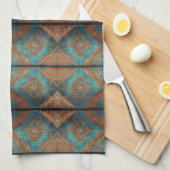 ペルシャの美しい古いパターンコレクシ人気があるョン キッチンタオル (四つ折り)