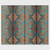 ペルシャの美しい古いパターンコレクシ人気があるョン ラッピングペーパー (フラット)