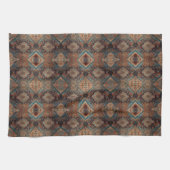 ペルシャの美しい古いパターントレンディーコレクション キッチンタオル (横)