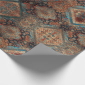 ペルシャの美しい古いパターントレンディーコレクション ラッピングペーパー (角)