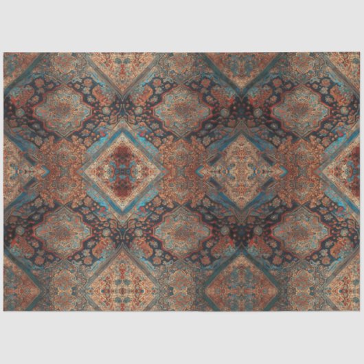 ペルシャの美しい古いパターントレンディーコレクション 薄葉紙 (正面)