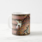 ペルシャの芸術のスタイルのコーヒー・マグ コーヒーマグカップ (正面左)