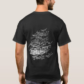ペルシャの詩のTシャツ Tシャツ (裏面)