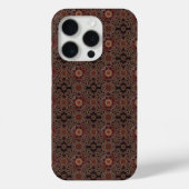 ペルシャの陽光フレーム エスニックiPhone 15 Proケース Case-Mate iPhoneケース (裏面)