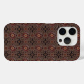 ペルシャの陽光フレーム エスニックiPhone 15 Proケース Case-Mate iPhoneケース (裏面 (横))