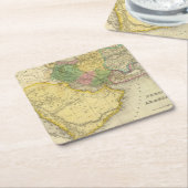 ペルシャアラビア スクエアペーパーコースター (アングル)