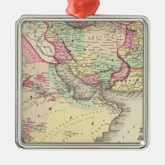 ペルシャアラビア メタルオーナメント (正面)