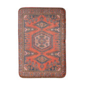 ペルシャアンティークペルシアアクセントヴィンテージオリエンタル バスマット (正面縦)