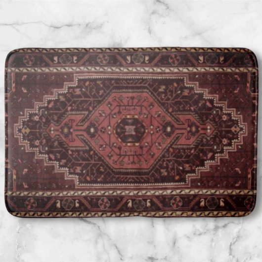 ペルシャアンティークペルシアアクセントヴィンテージオリエンタル バスマット