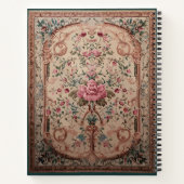 ペルシャエレガントフローラスパイラルノート ノートブック (裏面)