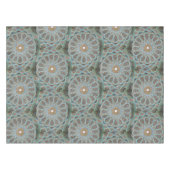 ペルシャエレガントブルーアラベスク東洋模様 テーブルクロス (正面(横))