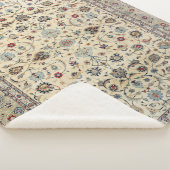 ペルシャカシャンほこりっぽいベビーブルー シェルパブランケット (3/4)