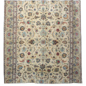 ペルシャカシャンほこりっぽいベビーブルー シャワーカーテン (正面)