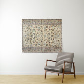 ペルシャカシャンダストティーベイビーブルー  タペストリー (インサイチュ(横))