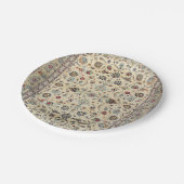 ペルシャカシャンダストティーベイビーブルー  ペーパープレート (アングル)