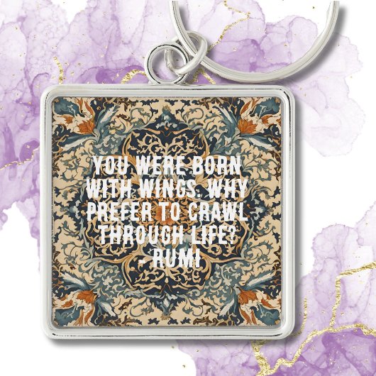 ペルシャカスタムタイル娘へのクリスマスプレゼント キーホルダー