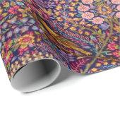 ペルシャカラフル絨毯の模様 ラッピングペーパー (ロールコーナー)