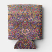 ペルシャカラフル絨毯の模様 缶クーラー (裏面)