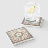 ペルシャカーペットフローラ ストーンコースター (横)