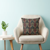 ペルシャゴールドダマスクノワール柄 (1) クッション (椅子)
