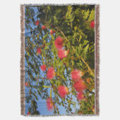 ペルシャシルクツリーブランケット スローブランケット (正面縦)