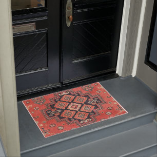 ペルシャシルクラグプリント ドアマット
