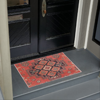 ペルシャシルクラグプリント ドアマット