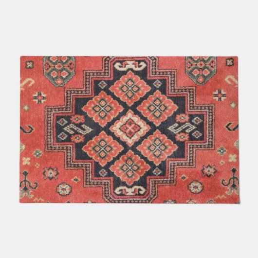 ペルシャシルクラグプリント ドアマット (正面)