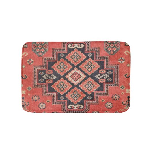 ペルシャシルクラグプリント バスマット (正面)