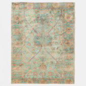 ペルシャシルクラグプリント フリースブランケット (正面)