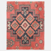 ペルシャシルクラグプリント フリースブランケット (正面)