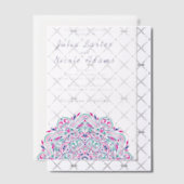 ペルシャジュエルアーチペトロ結婚マンダラ ベラム紙招待状 (オフセット (招待状))