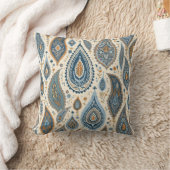 ペルシャジュエルブルークッション クッション (ブランケット)