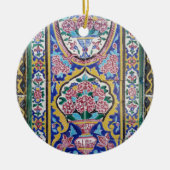 ペルシャタイル セラミックオーナメント (正面)