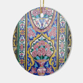 ペルシャタイル セラミックオーナメント (左)