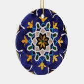 ペルシャタイル セラミックオーナメント (右)